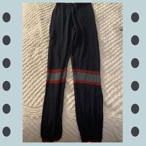 NAVY BLUE WARM UP PANTS